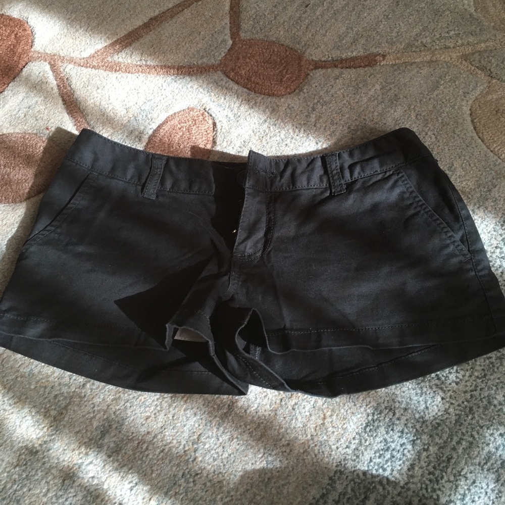 Black Short Shorts